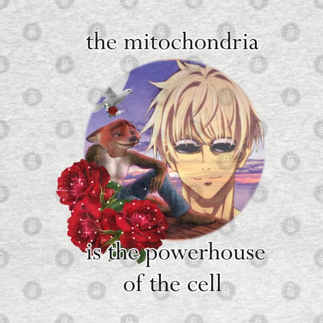 mitochondria is the powerhouse of the cell gojo by InMyMentalEra